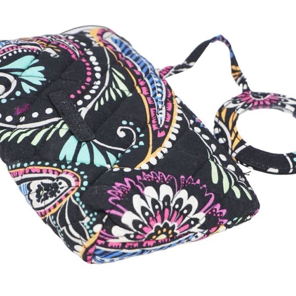 Vera Bradley BOGO FREE SALE NWOT Bandana Swirl Cosmetic Bag and Mirror - Picture 3 of 10